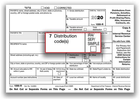 1099-r with distribution code 1 in box 7|distribution code 7 normal.